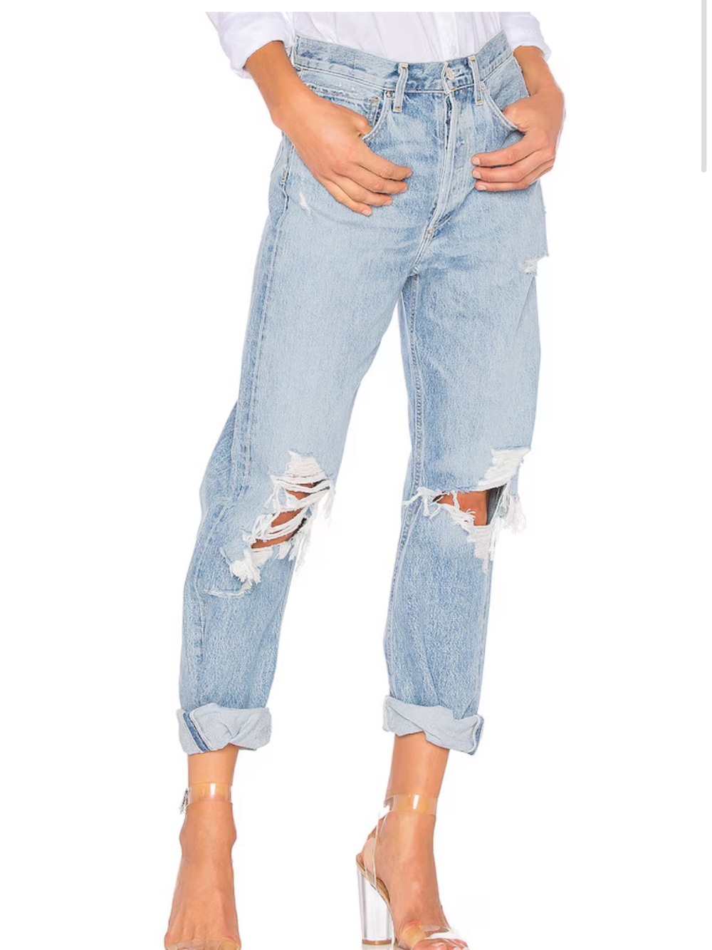 90's Mid Rise Loose Fit Jeans in Fall Out
AGOLDE